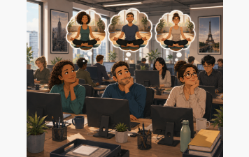 Et si vous faisiez une PAUSE YOGA au milieu de votre journée de travail ?